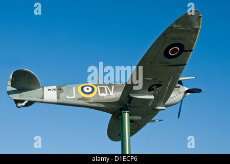 La replica della Spitfire acquistati dal popolo di Lytham St Annes, Lancashire, durante la seconda guerra mondiale Foto Stock