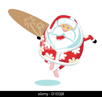 Santa estrema Foto Stock