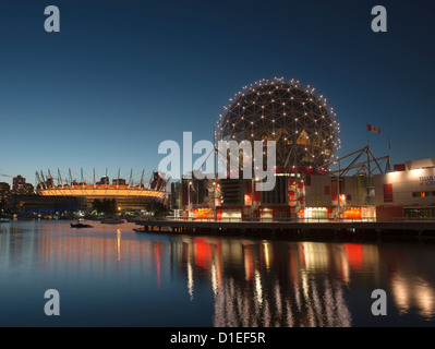 Il mondo della scienza False Creek Vancouver British Columbia Foto Stock