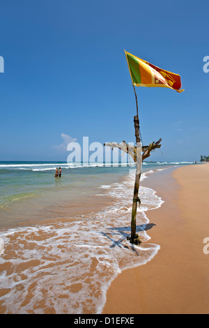 Hikkaduwa beach. Sri Lanka Foto Stock