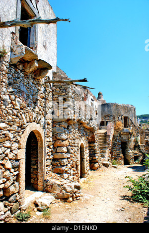 Tradizionale Greca casa situata a Kithyra isola Foto Stock