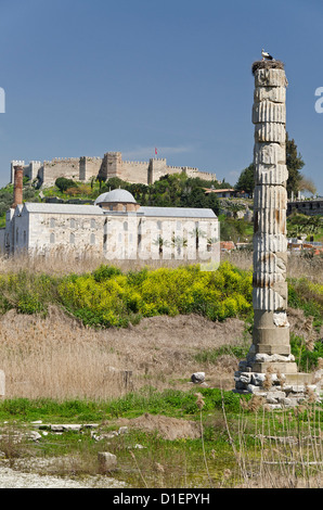 Sito archeologico in Selcuk, Turchia Foto Stock