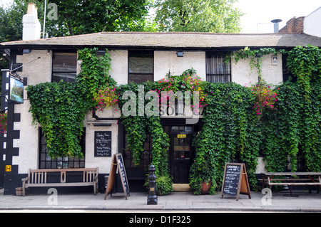 Il Castello di Windsor Pub, Campden Hill Road, Kensington, Londra, Inghilterra, W8 Foto Stock