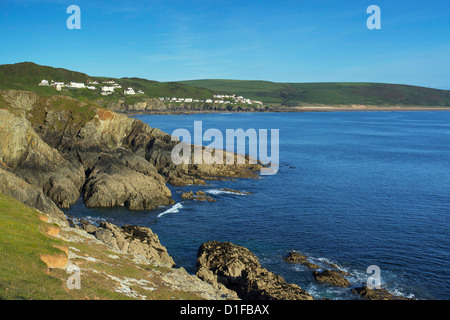 Woolacombe, Devon, Inghilterra, Regno Unito, Europa Foto Stock