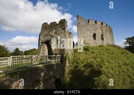 Restormel Castle, Cornwall, England, Regno Unito, Europa Foto Stock