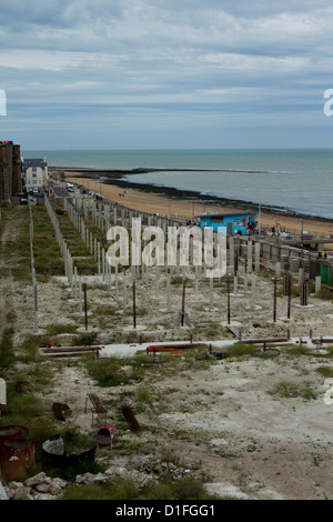 Ramsgate lungomare,sito di nuovo sviluppo. Foto Stock