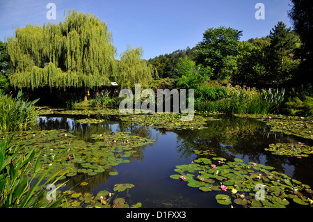 Claude Monet a Giverny, Francia Foto Stock