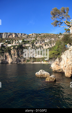 Cap d'Ail, Provenza, Cote d'Azur, Riviera Francese, Mediterraneo, Francia, Europa Foto Stock