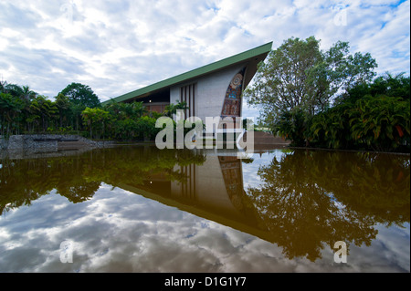 La Casa del Parlamento a Port Moresby, Papua Nuova Guinea, Pacific Foto Stock