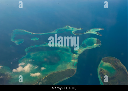 Antenna della Russell, Isole Salomone, Isole del Pacifico Foto Stock