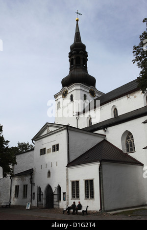 Il medievale la Cattedrale di Santa Maria (cupola chiesa) (Toomkirik), Toompea, Tallinn, Estonia, Europa Foto Stock