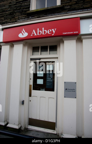 Abbey National Bank bank building society Foto Stock