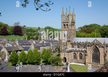 Tideswell chiesa cattedrale del picco, Peak District, Derbyshire, England, Regno Unito, Europa Foto Stock