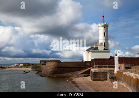 Il segnale Tower Museum in Arbroath, Angus, Scotland, Regno Unito, Europa Foto Stock