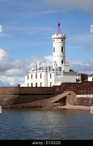 Il segnale Tower Museum in Arbroath, Angus, Scotland, Regno Unito, Europa Foto Stock