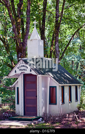 Wildwood Cappella in Marblemount, Washington Foto Stock