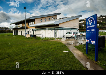 La grande lotteria fondo finanziato il centro di Phoenix, Goodwick, Fishguard, Pembrokeshire Wales UK Foto Stock