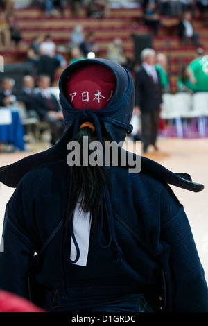 Kendo il campionato mondiale di Novara Italia 2012 Foto Stock