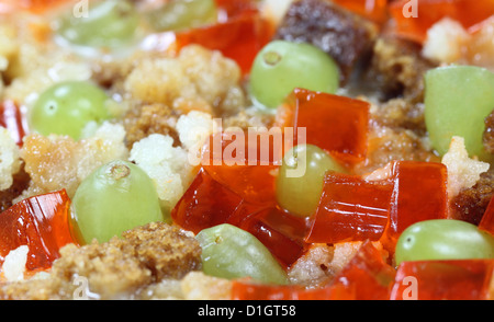 Crema pasticcera sfondo Foto Stock