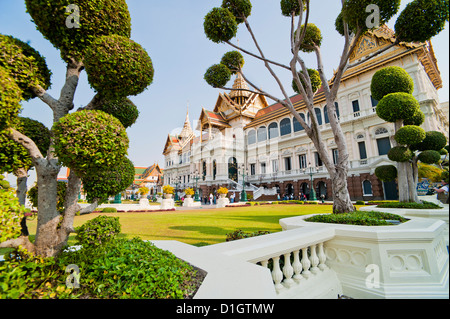 Chakri Maha Prasat Hall, il Grand Palace, Bangkok, Thailandia, Sud-est asiatico, in Asia Foto Stock