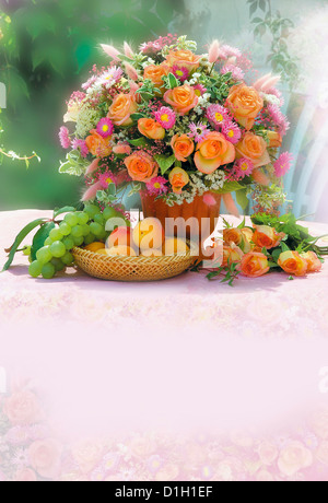 Bouquet di fiori Foto Stock