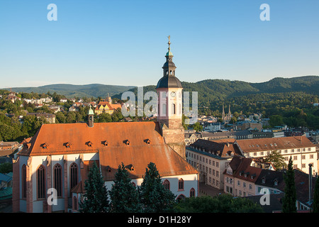 Baden-Baden, Germania, Stiftskirche Foto Stock