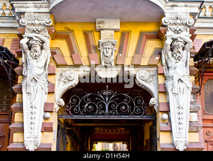 Dettagli architettonici - Odessa Ucraina Foto Stock