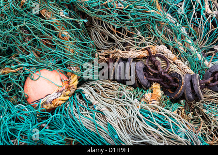Commerciale di reti da pesca. Foto Stock
