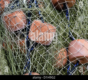 Commerciale di reti da pesca. Foto Stock