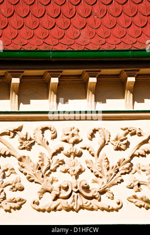 Ballarat Australia / dettagli della facciata di una grande vecchia casa in Ballarat Victoria Australia Foto Stock