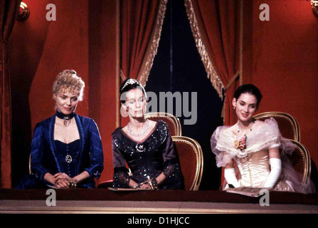 Zeit Der Unschuld Età innocenza, Michelle Pfeiffer, Geraldine Chaplin, Winona Ryder Maria (Winona Ryder,r) mit ihrer Mutter Foto Stock