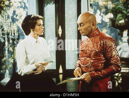 Anna und der Koenig Von Siam Anna e il re del Siam Samantha Egger, Yul Brynner.Caption locale *** 1946 -- Foto Stock