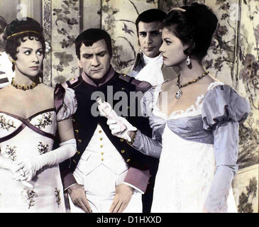 Austerlitz - Glanz Einer Kaiserkrone Austerlitz Martine Carol, Pierre Mondy, Claudia Cardinale Josephine (Martine Carol, l), Foto Stock