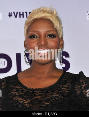 16 dic 2012 - Los Angeles, California, Stati Uniti - Nene Leakes arriva per il 2012 VH1's Diva's presso lo Shrine Auditorium. (Credito Immagine: © Lisa O'Connor/ZUMAPRESS.com) Foto Stock