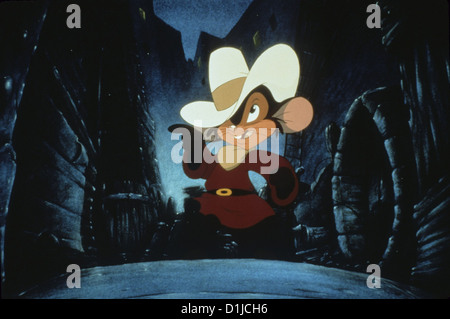 Feivel, Der Mauswanderer Im Wilden Westen American Tail: Fievel goes West, un Szenenbild UNIV , clip 08/96 Foto Stock