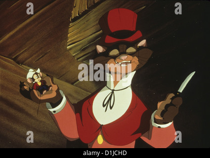 Feivel, Der Mauswanderer Im Wilden Westen American Tail: Fievel goes West, un Szenenbild UNIV , clip 08/96 Foto Stock