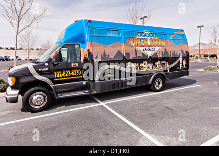 La preclusione Express real estate tour in Las Vegas NV. Foto Stock