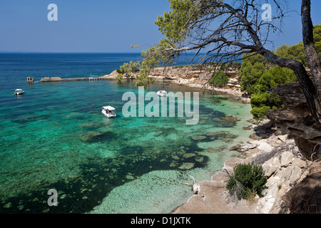 Es Caló. Artà. Isola di Maiorca. Spagna Foto Stock