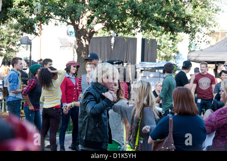 Ross Lynch "Austin & alleato" stella aspetto presso il Disneyland Resort, Anaheim, California USA Foto Stock