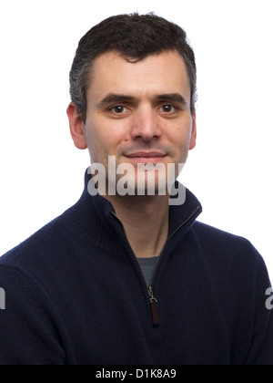 Ritratto di un uomo sorridente Foto Stock