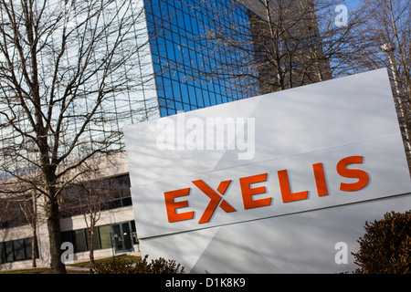 Un edificio occupato dal contraente per la difesa ITT Exelis. Foto Stock