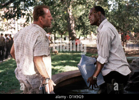 Stirb Langsam 3 - Jetzt Erst Recht Die Hard vendetta Bruce Willis, Samuel L. Jackson Unerwartete Hilfe im Kampf gegen den Foto Stock