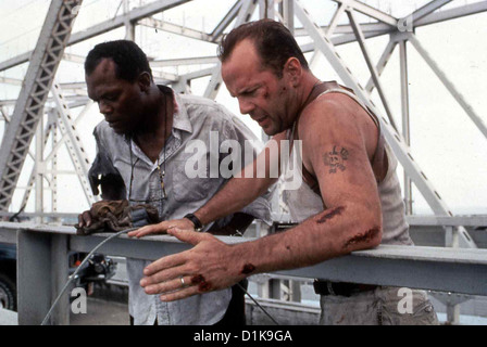 Stirb Langsam 3 - Jetzt Erst Recht Die Hard vendetta Samuel L. Jackson, Bruce Willis Nachdem die Terroristen eine Foto Stock