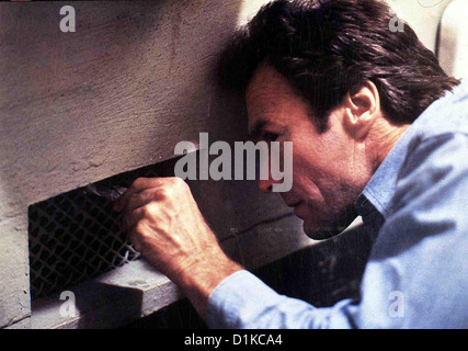 Die Flucht Von Alcatraz Fuga da Alcatraz Clint Eastwood Morris (Clint Eastwood) raus... *** Caption locale *** 1979 -- Foto Stock