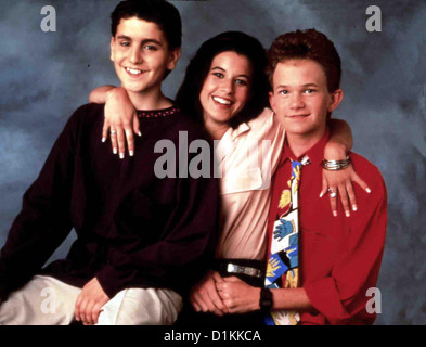 Doogie Howser, M.D. Doogie Howser, M. D. Vinnie Delpino (Max Casella), ?, Doogie Howser (Neil Patrick Harris) *** Local Foto Stock