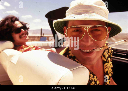 Paura Delirio a Las Vegas paura Delirio a Las Vegas il dottor Gonzo (Benicio Del Toro), Raoul Duke (Johnny Depp) *** Local Foto Stock