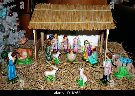 Presepe natale Foto Stock