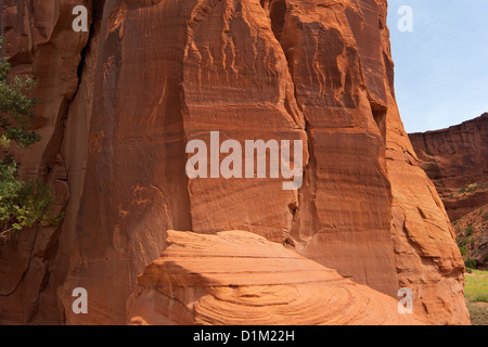 Petroglifi Canyon De Chelly National Monument, Arizona, Stati Uniti d'America Foto Stock