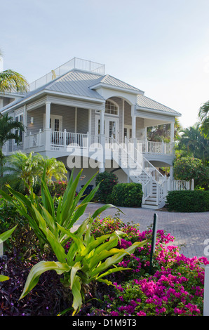 Captiva Island Florida sul golfo del Messico è una popolare destinazione turistica con ristoranti spiagge e raccolta della shell Foto Stock