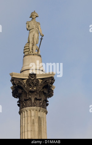 Nelson colonna del London Inghilterra England Foto Stock